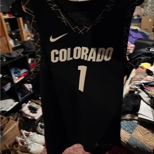 Nike Black and White Colorado Jersey